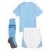 Dres Manchester City Domaci za djecu 2023-24 Kratak Rukav (+ kratke hlače)